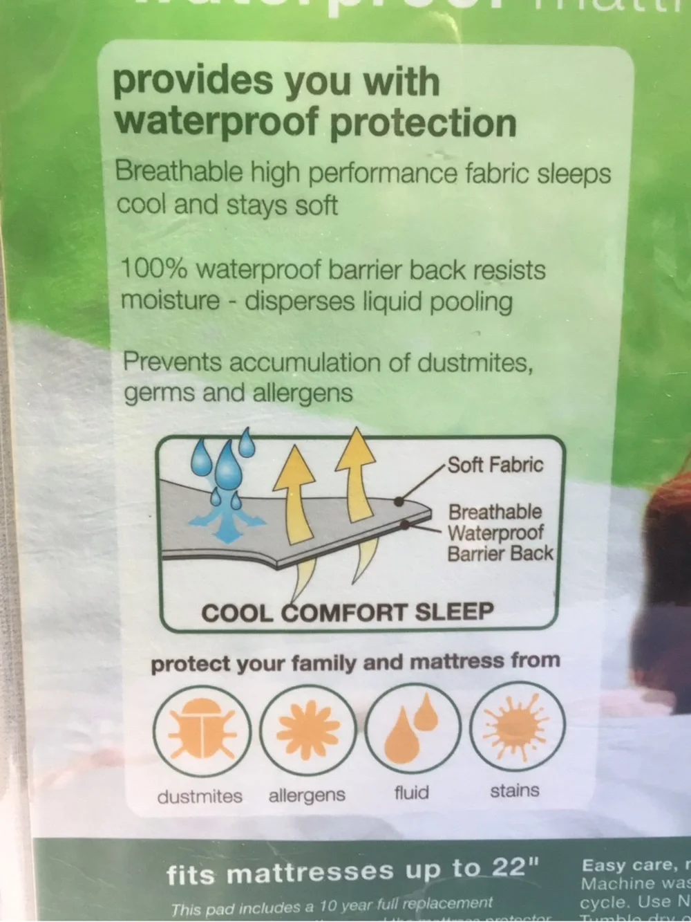 NEW ‘Plush Touch’ Waterproof Mattress Protector - KING